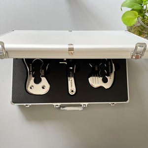 3 buah Set pijat kerokan Gua Sha baja tahan karat IASTM alat mobilisasi tisu lembut terapi fisik - Product Image 3