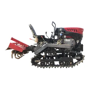 25hp Hot selling paddy crawler tractor farm for 2wd used mini paddy crawler tractors