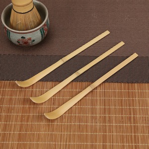 Venta al por mayor hecho a mano Teaware bambú Matcha palitos cuchara hecha a mano profesional hoja de té cuchara 18cm ceremonia del té utensilios amante del té - Product Image 3