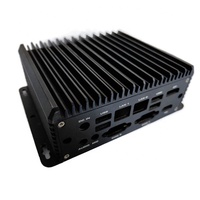 Boîtier Mini PC OEM ODM en aluminium extrudé, boîte de jonction, contrôle industriel, micro-ordinateur pour carte mère 3,5 pouces SBC08