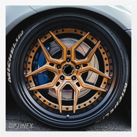 Jantes forgées grises Deep Lip 2 pièces 17 18 19 20 21 22 pouces 5x114.3 5x112 5x115 pour Infiniti Z GTR Supra RX-7 AE86 Porsche