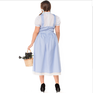 Spot lumineux en coton pour femmes, déguisement de scène d'halloween, vêtement de demoiselle d'honneur, grande taille - Product Image 2