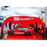 Dôme Gonflable Anti-UV, Tente Gazebo Imprimée par Transfert Thermique, Imperméable, Coupe-Vent, Installation Facile, Publicité Intérieure et Extérieure
