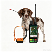 Traceur GPS 4G GSM pour animaux de compagnie (chiens et chats) LTE + eSIM, étanche IP68, compatible Android, modèle 2025 amélioré, pour distributeurs de télécommunications