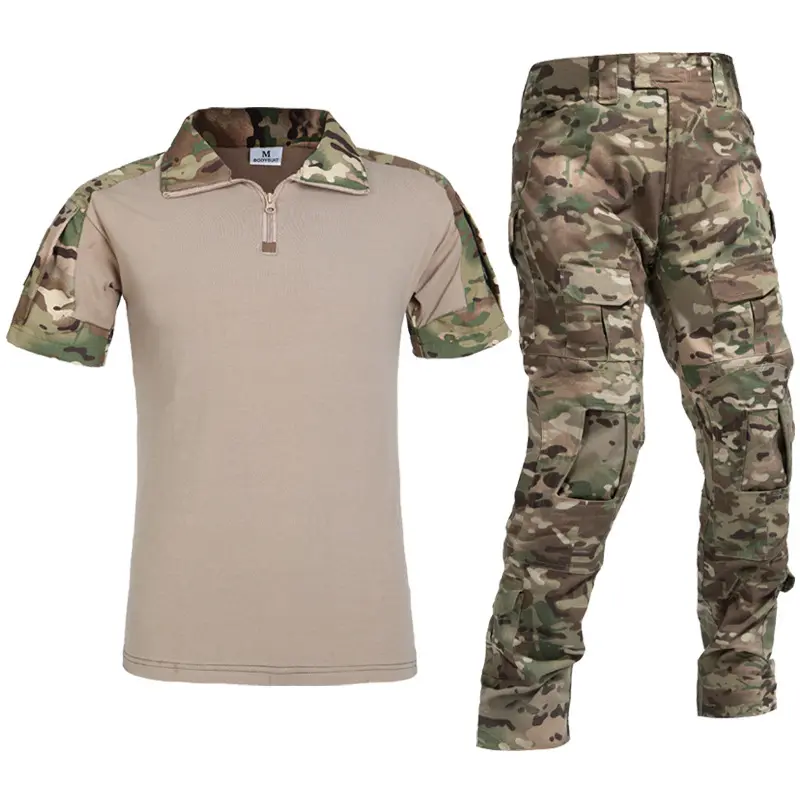 Digital camouflage black khaki security guard tactical clothes a m uniforms with pants