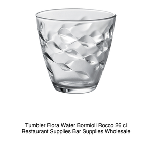 Verre à eau Flora 26 cl Bormioli Rocco H 8 cm Ø 8,5 cm - Product Image 2