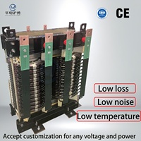 Transformateur de chauffage monophasé Huadian Huyong DG-80KVA à double enroulement en aluminium pour fours électriques 1-10000A