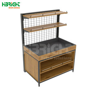 Estante de exhibición de verduras de metal resistente para supermercado Soporte de verduras de acero en aerosol de gran capacidad - Product Image 2