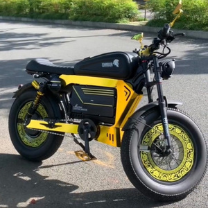 Vélo Électrique 20"x5.0 Pneus Larges, Vélo Tout-Terrain Électrique 1500W 48V, Fatbike Walfih ET-7, Modèle Black Warriors - Product Image 5