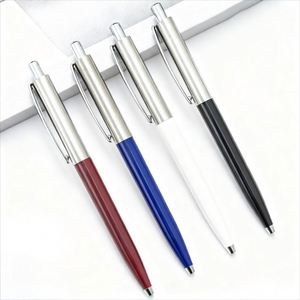 Best-Selling Luxury Metal Ballpoint <b>Pens</b> Wholesale Customizable Logo Promotional <b>Pens</b> with Press Mechanism - Product Image 1