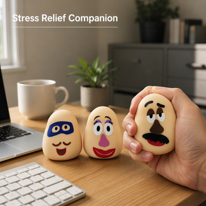 <span class=keywords><strong>M</strong></span>. Jouet anti-stress compressible Potato's Expression, design mignon pour garçons et filles 14 ans et plus - Product Image 5