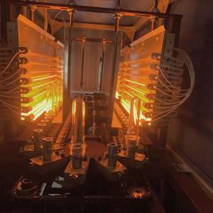 Горячая выдувная машина 3 литр 2 полостная пластиковая машина нагреватель продукта - Product Image 6