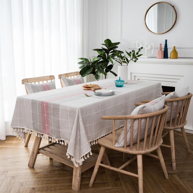 4 strisce rosa e grigie + nappe (impermeabile)
