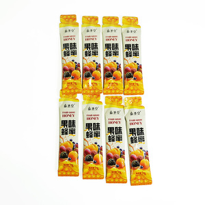 Sobres de Miel con Sabor a Frutas OEM, Dulzura Natural, Sabor Intenso, 20g x 10 Cajas, Tipo de Alimento: Empaque Personalizado - Product Image 5
