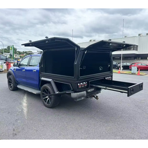 Plateau et auvent en aluminium pour Ute, revêtement thermolaqué, double cabine, robuste, pour Hilux - Product Image 1