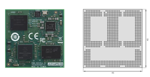 Advantech AOM-2521 I.MX 95 Core Module-2.0GHz 8GB RAM-Neural Accelerator/4-CH MIPI-DSI-Industrial IoT Automation & Equipment Ind - Product Image 3