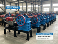 Trituradora de Roca Portátil de Diésel sin Electricidad para Construcción y Minería - Oferta Especial para el Sudeste Asiático