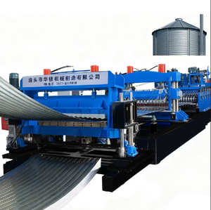 <span class=keywords><strong>Machine</strong></span> de formage automatique de tôles en acier galvanisé Huakun pour usage mural, largeur d'alimentation 1250 mm, épaisseur de laminage 3-4 mm - Product Image 1