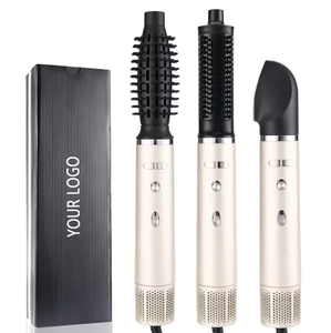 PRITECH फ़ैक्टरी 3-इन-1 प्रोफेशनल इलेक्ट्रिक हेयर रोटेटिंग हॉट एयर ब्लो ड्रायर ब्रश रोटेटिंग हेयर ड्रायर - Product Image 1