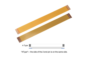<span class=keywords><strong>FPC</strong></span> cáp linh hoạt bảng mạch Flex PCB 0.3 mét Pitch 35pins màn hình phẳng cáp duy nhất và hai mặt LVDS kết nối cáp - Product Image 2