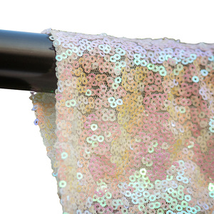 Di cerimonia nuziale Di Natale Decorazione Della Casa Della Luce Blu Grande Tessuto Paillettes <span class=keywords><strong>Tende</strong></span> con il Disegno Differente - Product Image 2