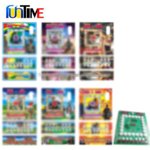 Mini machine à griffes Fruit King sur le thème de <span class=keywords><strong>Mario</strong></span> 220v LED Joystick de vente Machine de jeu bon marché en métal et en plastique avec grue en <span class=keywords><strong>peluche</strong></span> - Product Image 6