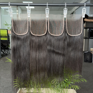 Cierre de Encaje HD 4x4 5x5 Liso, Cabello Humano Virgen Vietnamita 100%, 20 Pulgadas, Venta al por Mayor, Sin Caída - Product Image 2