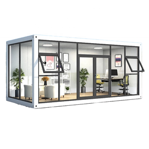 Liandong Yuzhou Container Hotel Prefabricated House Customized Color Steel Eco-friendly 0.8-1.2mm Thick Modern 2 Year Warranty