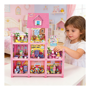 Casa de Muñecas para Armar, Rompecabezas Creativo, Modelo de Juguete para Armar - Product Image 6