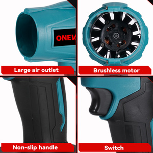 <span class=keywords><strong>Souffleur</strong></span> sans fil à batterie pour <span class=keywords><strong>Makita</strong></span> <span class=keywords><strong>18V</strong></span>, moteur sans balais, turbocompressé, puissant - Product Image 6