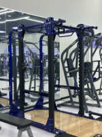 Rack de Squat Complet ROSEN Fitness pour la Musculation en Salle de Sport Commerciale et l'Entraînement au Bench Press
