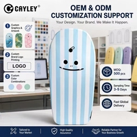 Bodyboard pour enfants à bords sécurisés, planche de surf haute flexibilité avec noyau en mousse EPS pour la plage, l'océan, les jeux aquatiques, les loisirs estivaux en plein air, vente en gros