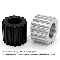 Poulie de distribution à faible jeu GT2 48T Type A, alésage 5 mm pour mini-machine CNC