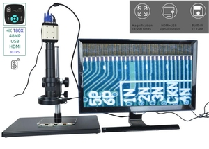 Microscopio electrónico industrial para observar juntas de soldadura en placas de circuito - Product Image 4