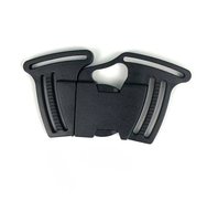 Boucle en plastique POM à dégagement rapide 38mm double réglage sécurité symétrique 4 voies boucles en plastique pour poussette