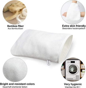 Tampon de nettoyage en <span class=keywords><strong>microfibre</strong></span> tampon de maquillage réutilisable tampon de nettoyage du visage écologique <span class=keywords><strong>gant</strong></span> <span class=keywords><strong>démaquillant</strong></span> <span class=keywords><strong>gant</strong></span> - Product Image 2