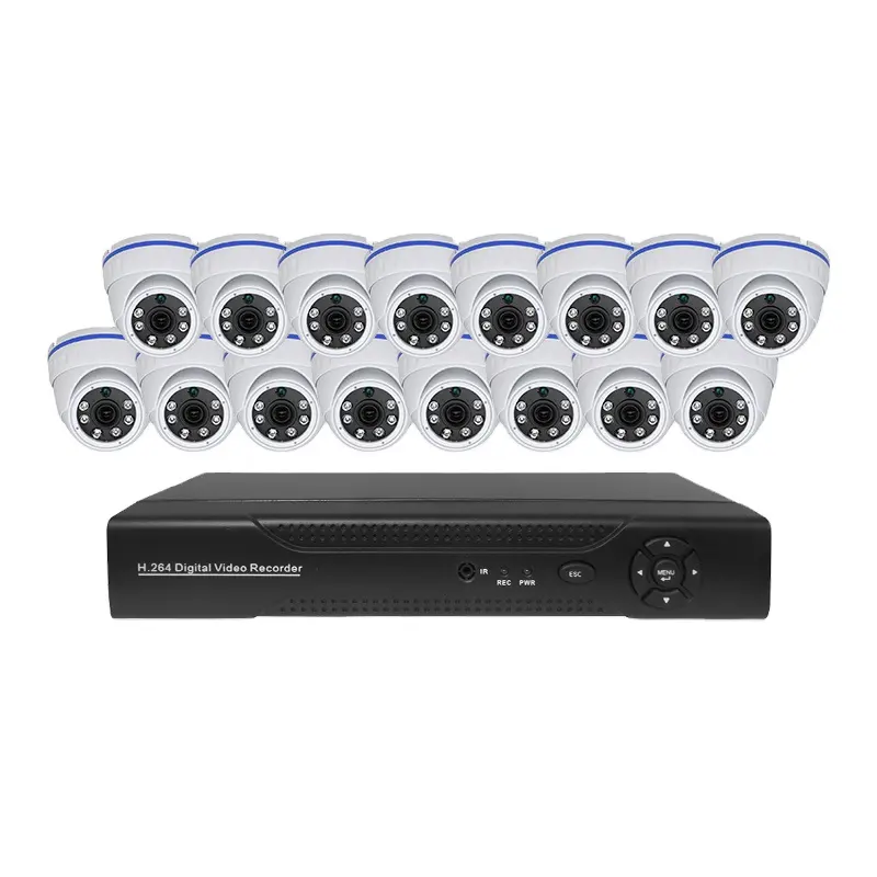 Hersteller OEM & ODM Kuppel ahd cctv 16ch dvr Überwachungs kamerasystem ip66 Spezifikationen HD Vision Nacht 20m Preis in Sri Lanka