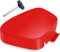 83600-459-910ZA Couvercle de boîte de batterie rouge droit pour Honda CT110 1980-1986 CT90 1969-1979 CA105T 1963-1965 Trail 55