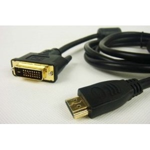 HDMI To DVI <b>Adapter</b> Cable 1.5M For LED Display <b>Plug</b> In Connection PVC Material - Product Image 3