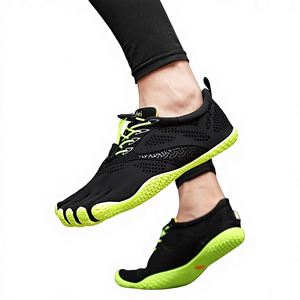 HEVA Zapatos Deportivos Minimalistas de Cinco Dedos, Calzado con Dedos Separados, Parte Superior de Tejido Fly Knit, Parte Superior de Microfibra, Invierno, Hombre, Mujer - Product Image 4