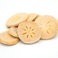 Knapperige Oem Gedroogde Fruitsnacks Gevriesdroogd Fruit Gevriesdroogde Persimmon