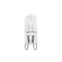 Lampe de four Ampoule de friteuse à air 130V/230V 25W/50W L'ampoule halogène G9 est à haute température et antidéflagrante