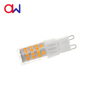 หลอดไฟ LED G9 4W Smd 2835 แสงแบบข้าวโพด ปรับความสว่างได้ 450-500LM ฐานเซรามิก AC 120V สำหรับใช้ภายในอาคาร ตกแต่งโคมระย้า - Product Image 5
