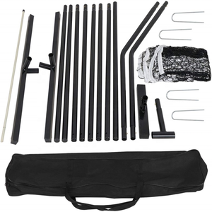 Filets de Pickleball à <span class=keywords><strong>prix</strong></span> d'usine, taille régulée de 22 pieds, système de filet de jeu de Pickleball avec sac de transport marqueur de cour - Product Image 3