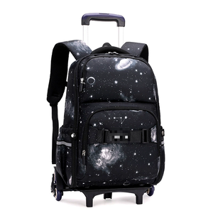 Mochila Escolar con <span class=keywords><strong>Ruedas</strong></span> (Dos/Seis <span class=keywords><strong>Ruedas</strong></span>), Gran Capacidad, Impermeable, para Estudiantes, Mochila Casual de Moda para Niños - Product Image 5