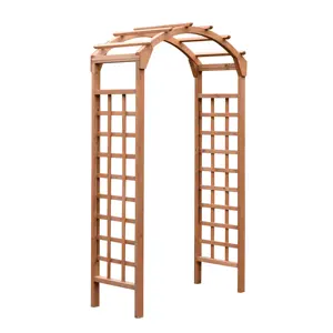 Outdoor Rosewood Decoration Wooden Pergola Garden trellis arches balloon stand arbours flower arch for wedding