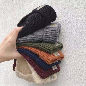 Custom Embroidered <strong>Wool</strong> Blend Character Cartoon Letter Travel Slouchy Cap Winter <strong>Beanie</strong> <strong>Hats</strong> for Men - Product Image 1