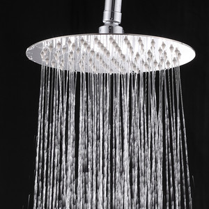 Cabezal de Ducha Ovalado de Acero Inoxidable Huaming Sanitary Ware, 8, 10 y 12 Pulgadas, Cromado, Duradero, Montaje Colgante - Product Image 3