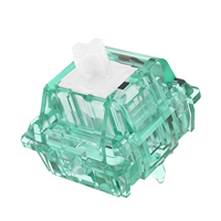 Interrupteur tactile silencieux DUROCK T1 Silent Shrimp 67g, interrupteurs silencieux pré-lubrifiés à 5 broches, interrupteur tactile silencieux pour clavier mécanique MX