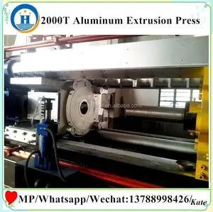 2000T impact extrusion press for aluminum profile, aluminium extrusion press for sale